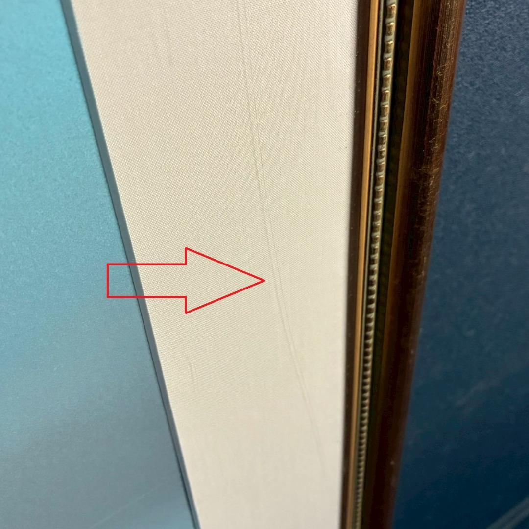 ピエール・ドートルロー「ローズ色の空と白い舟」リトグラフ 直筆サイン入り 額装