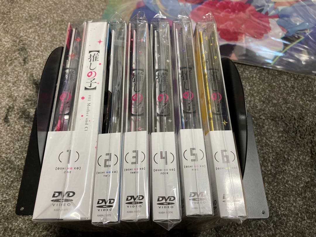 【カドカワストア限定】【推しの子】　DVD１〜６巻　額入りイラスト付