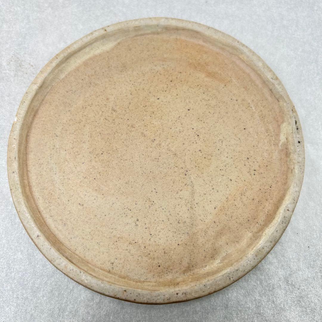 羽柴興誓作 山水彫 涼炉 共箱付 陶製 興誓窯 煎茶道具