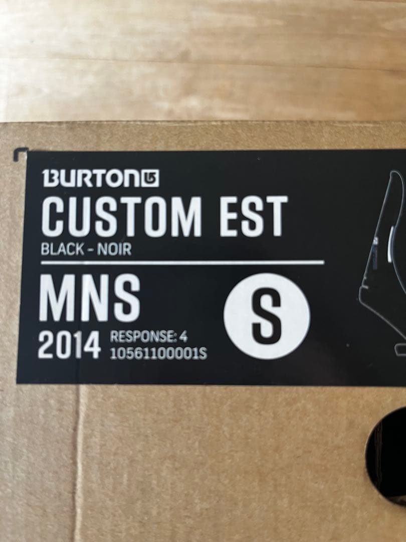 Burton Custom EST Black S size ほぼ未使用