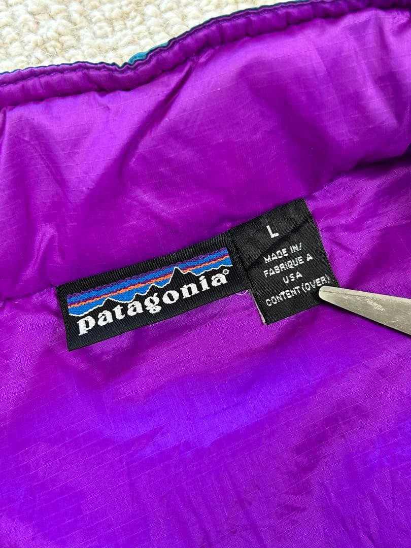 90s Patagonia パフボール プルオーバー セーター 雪なし L