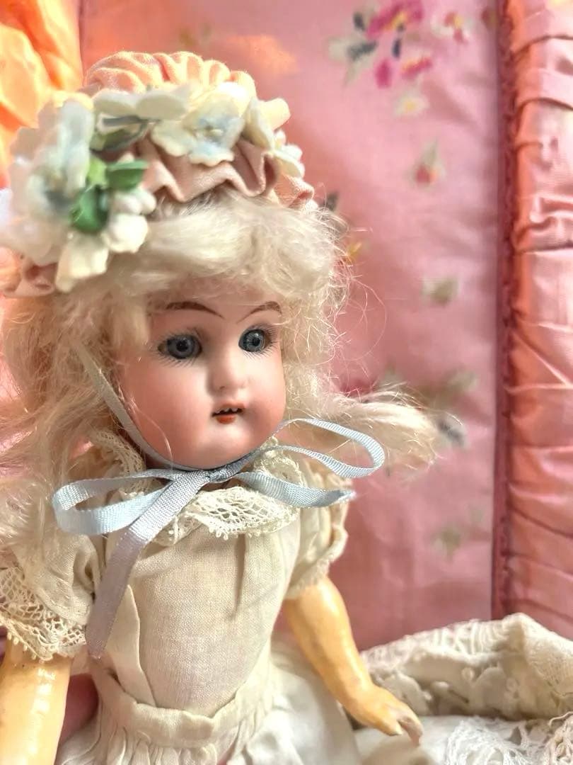 お値下げ　フランスアンティーク　ビスクドール　シモンハルビック