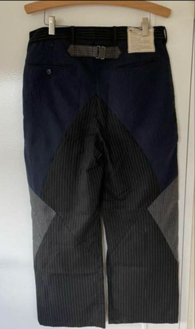 初期ink リメイクストライプパンツ　ヴィンテージ 501 505 スタプレ