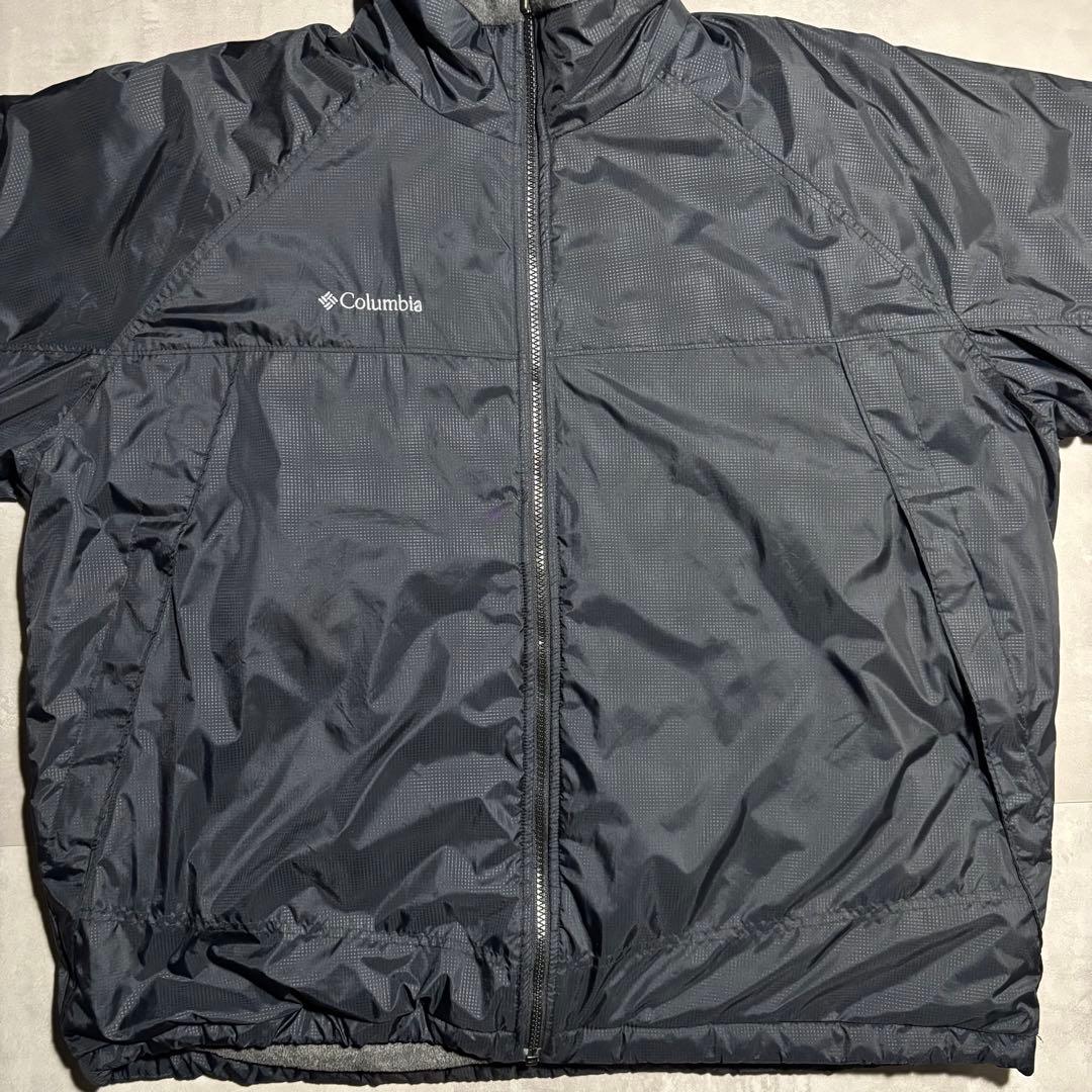 00s コロンビア Colombia パフジャケット　シェルドシンチラ型　黒