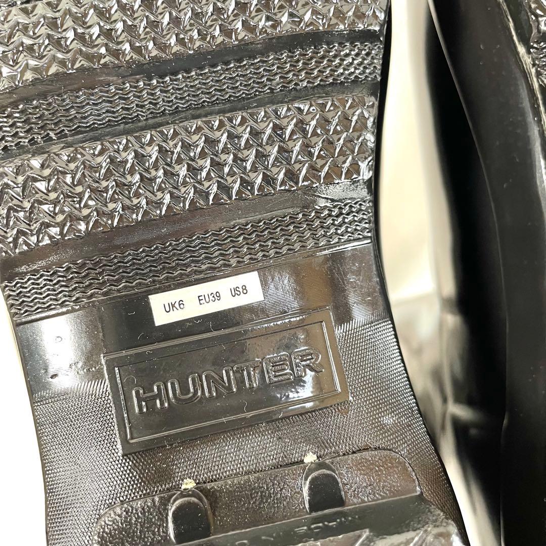 極美品✨ハンター グロス トールブーツ グラデーション ロング 艶あり 長靴