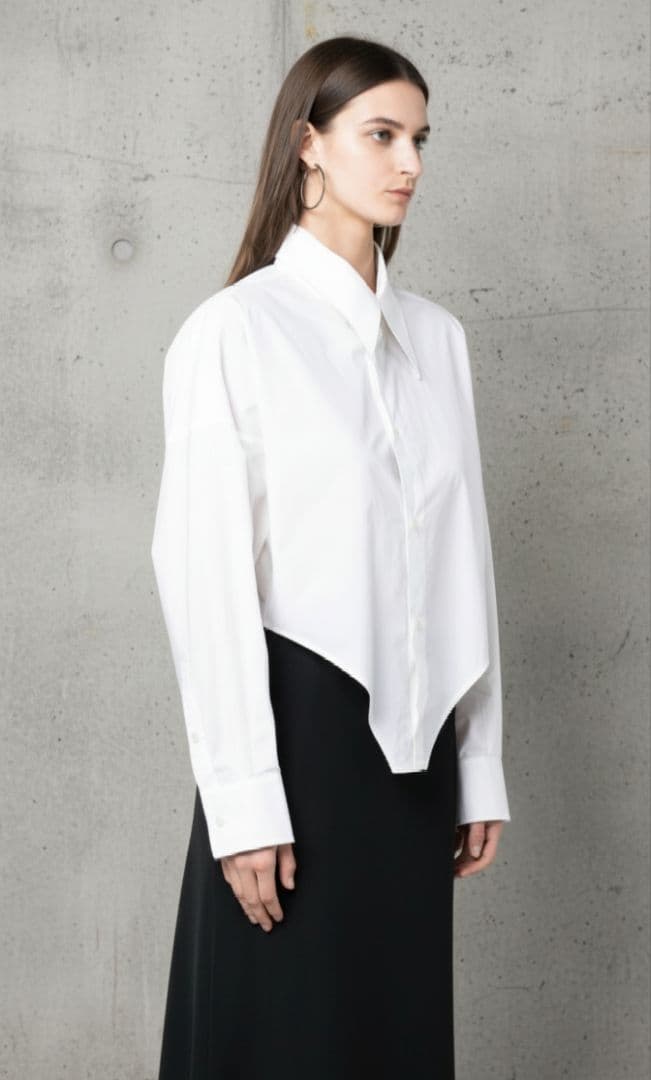 MM6 アシンメトリックシャツ サイズ36