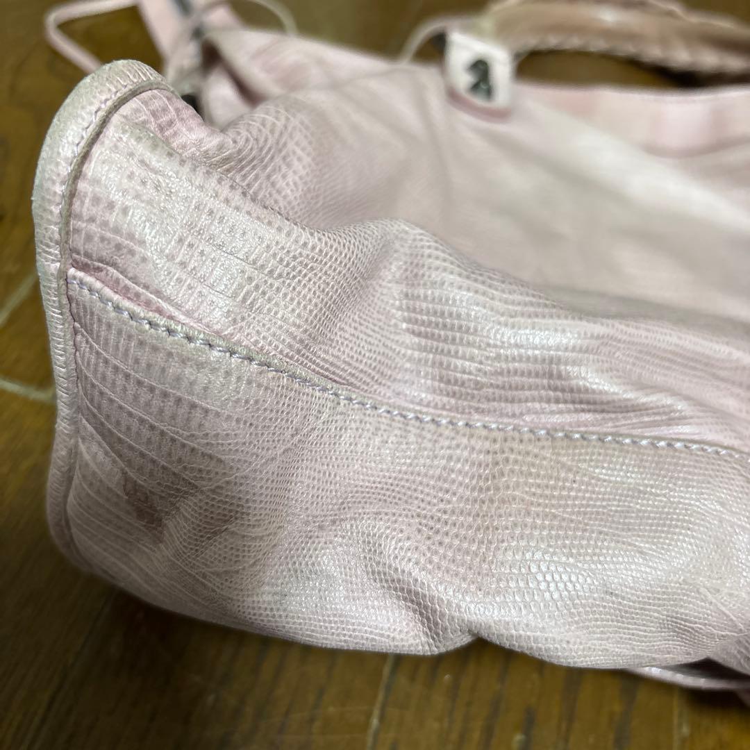 バレンシアガ クラシック バッグ 10周年記念限定モデル 正規品　レア　ピンク