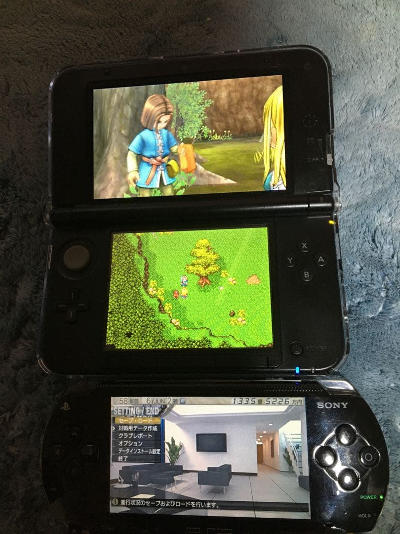 3DSLLとPSP付属品やアクセサリーなど多数な豪華セット