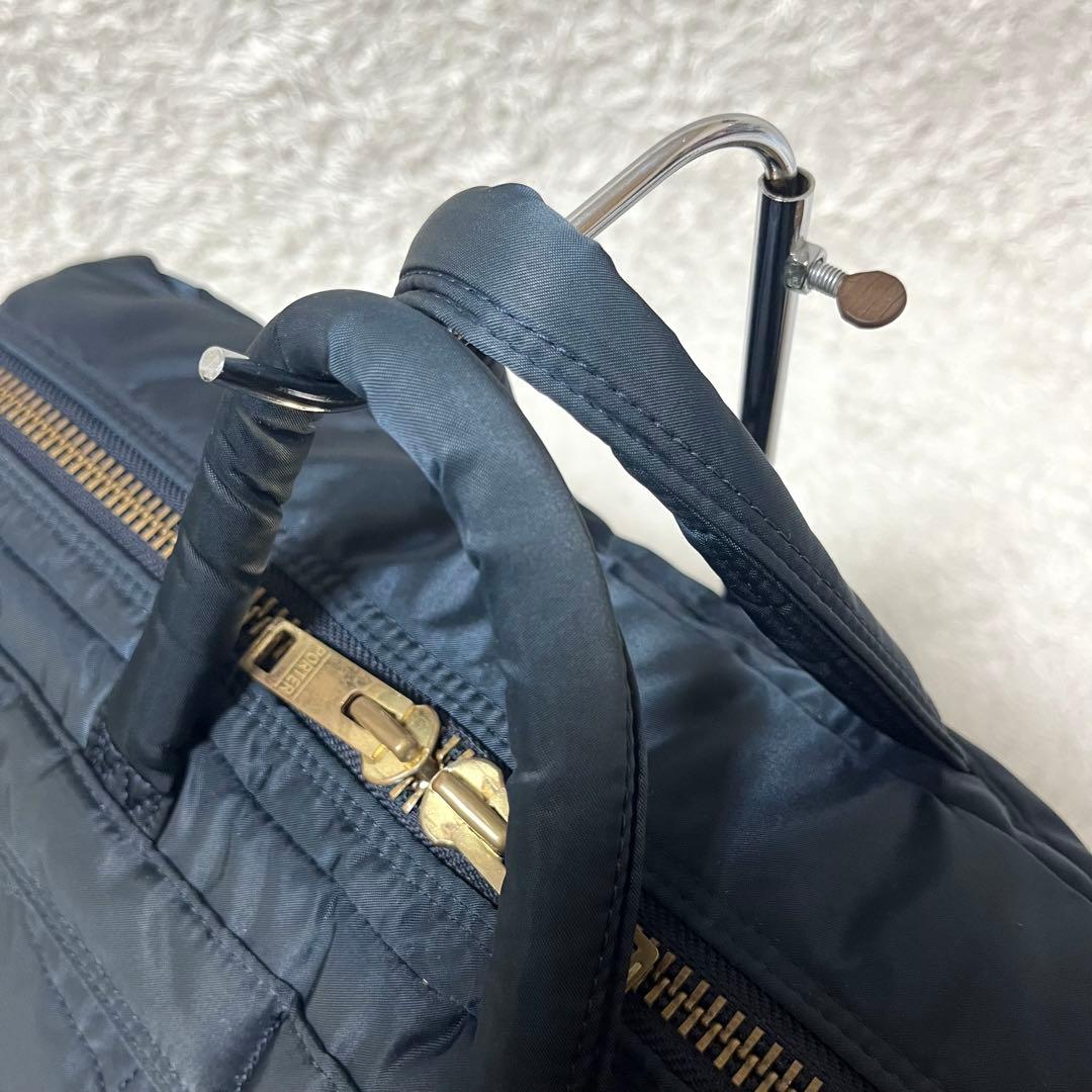 ✨現行タグ✨入手困難 PORTER タンカー ビジネスバッグ 2way ネイビー