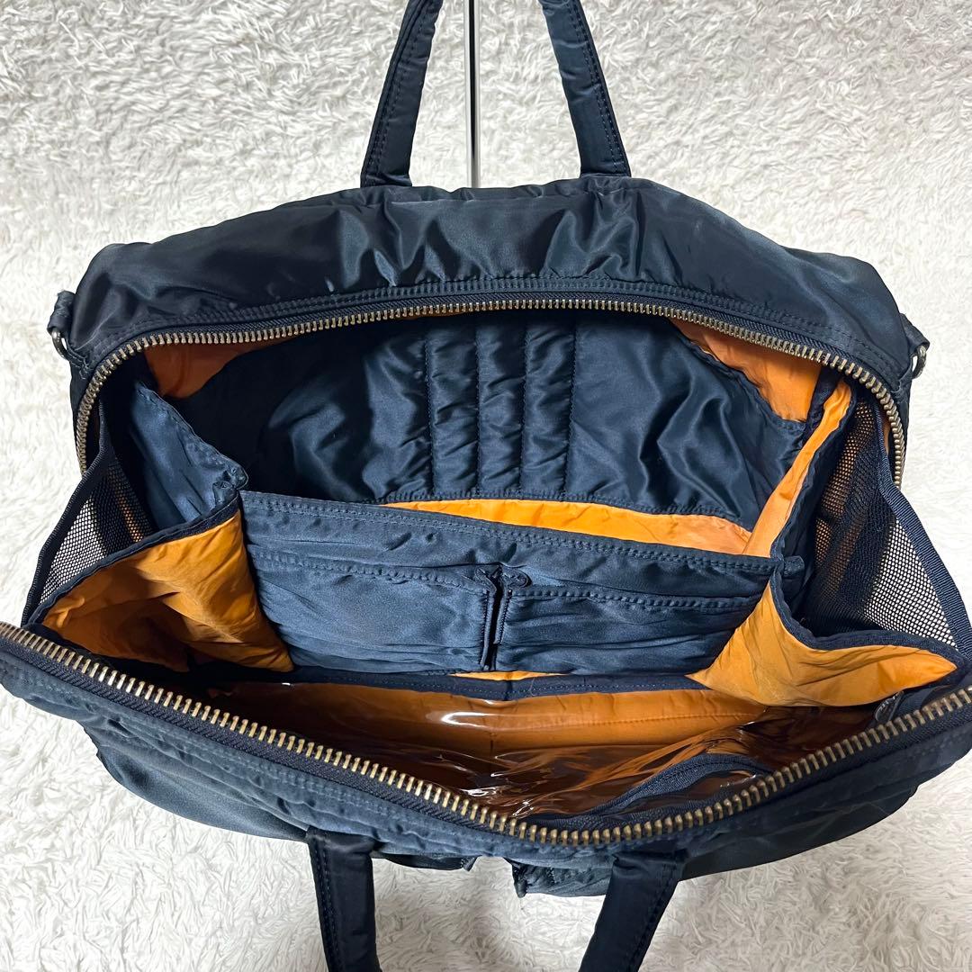 ✨現行タグ✨入手困難 PORTER タンカー ビジネスバッグ 2way ネイビー
