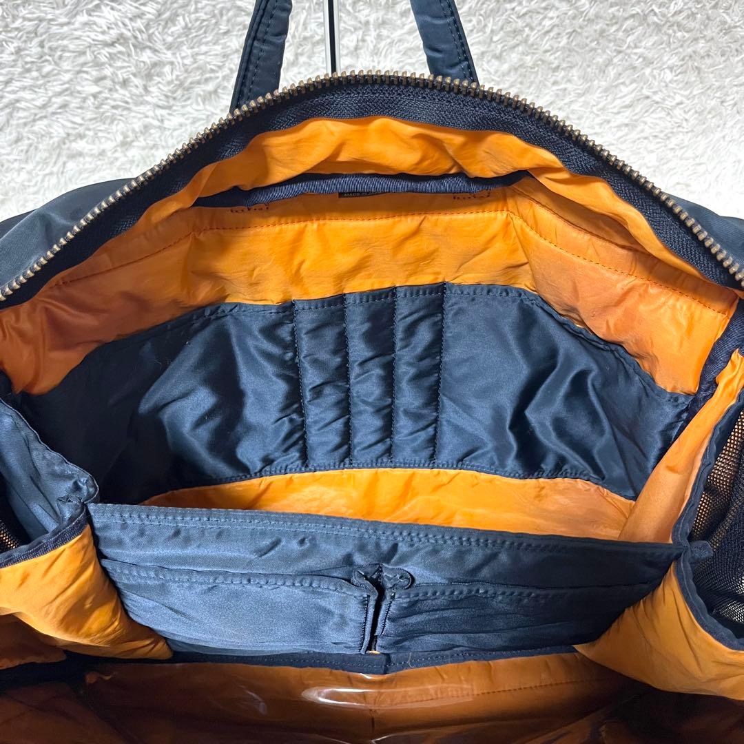 ✨現行タグ✨入手困難 PORTER タンカー ビジネスバッグ 2way ネイビー