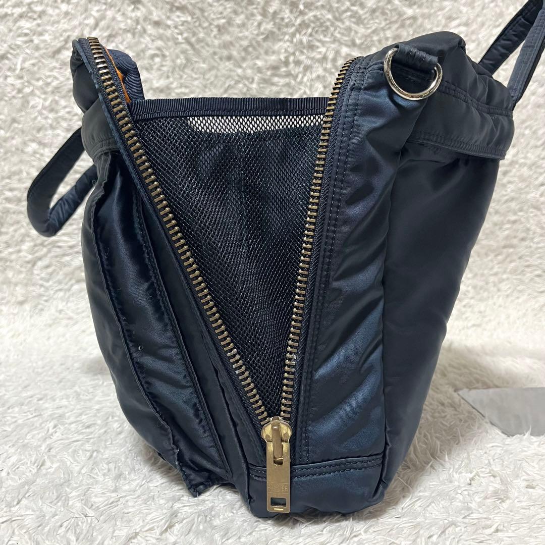 ✨現行タグ✨入手困難 PORTER タンカー ビジネスバッグ 2way ネイビー