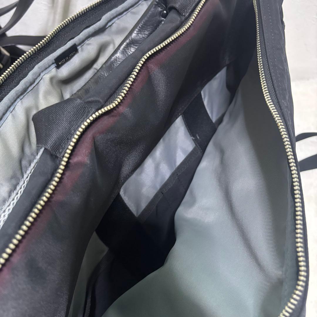 【希少】ポーター　リフト　ビジネスバッグ　リュック　ブラック　2way 2層