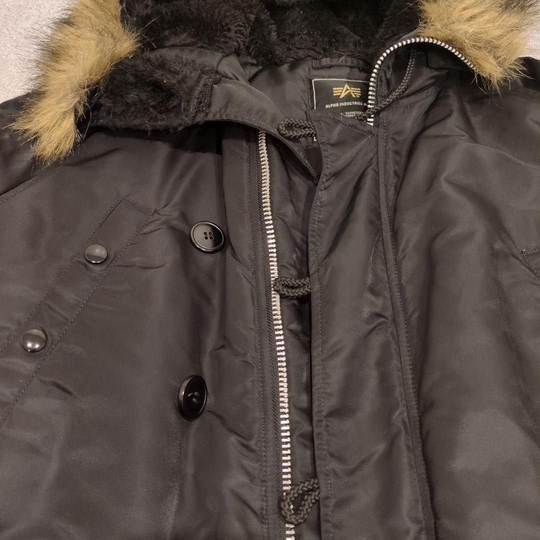 Alpha Industries ミリタリージャケット n3b ブラック　美品