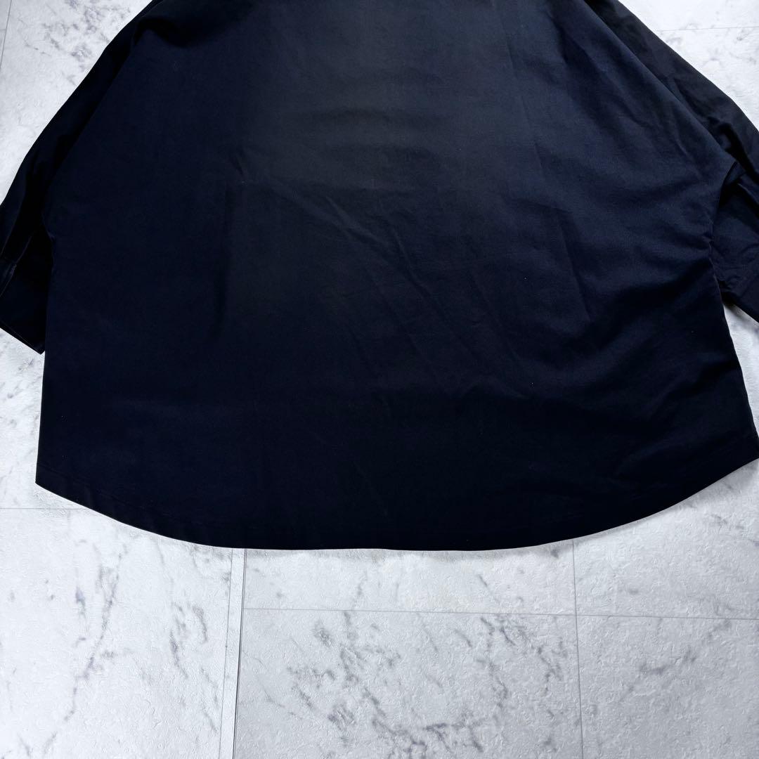 eriko yamaguchi マトウ ブルゾン コットン チノ ブラック M