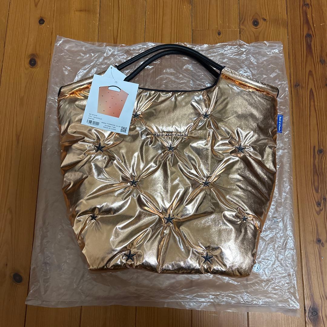 Ball & Chain ゴールドバッグ ボールアンドチェーン