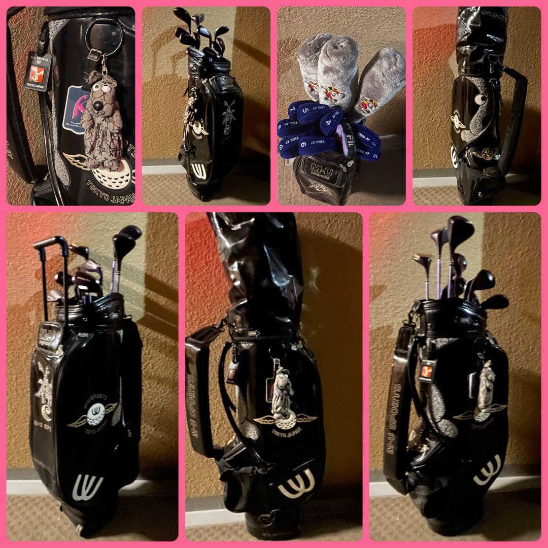 YONEX レディース ゴルフクラブセット(ミッキーのヘッドカバー他おまけ多数)