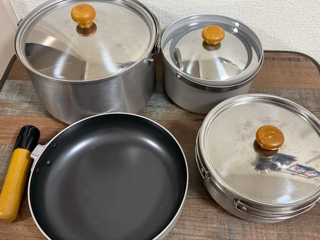 UNIFLAME fan5 duo クッカーセット　山ケトル700 他