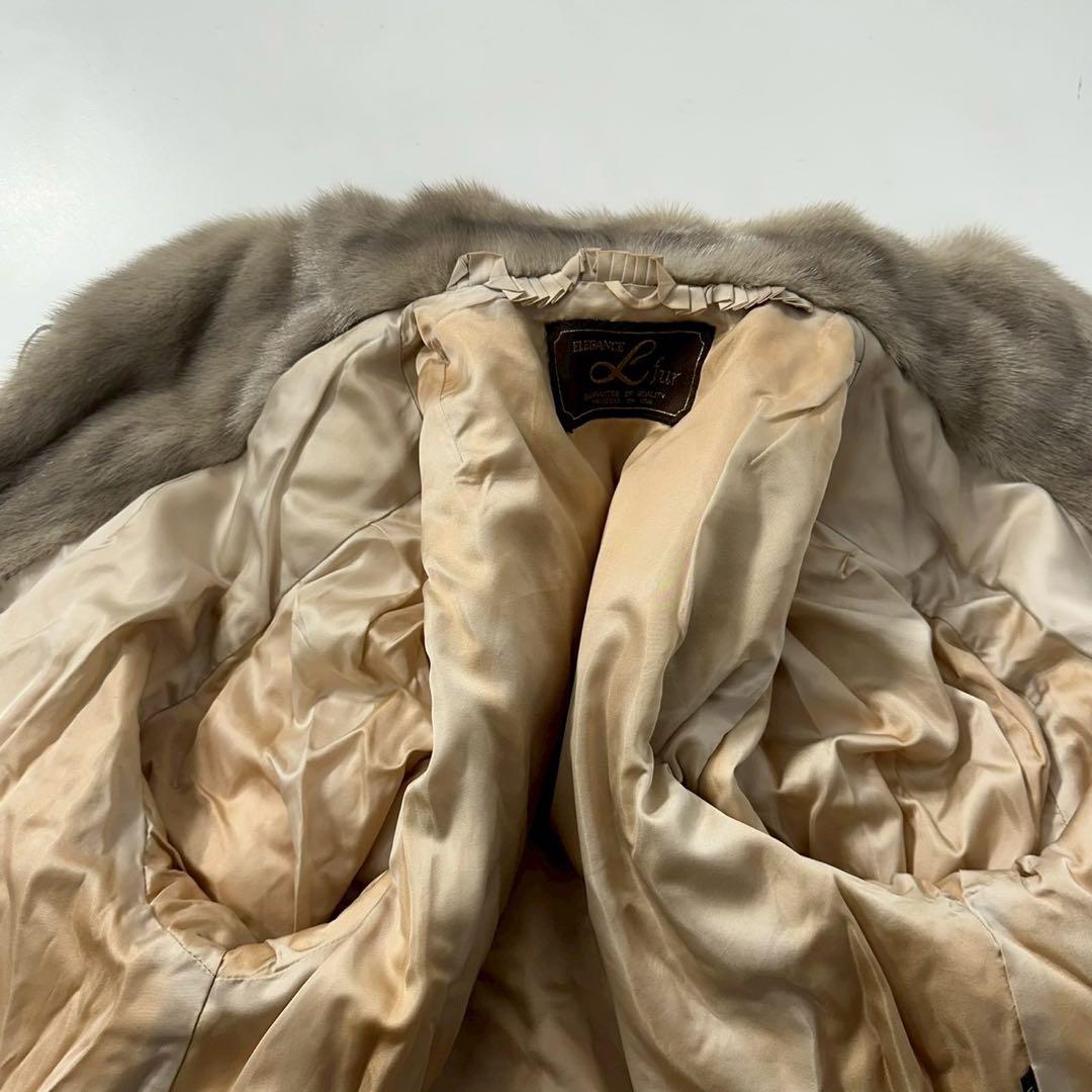 SAGA  サファイアミンク ファーコート ロイヤル　大きいサイズ