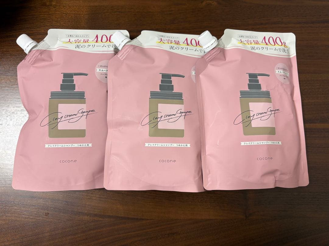 ココネ クリームシャンプー 400ml 詰め替え用