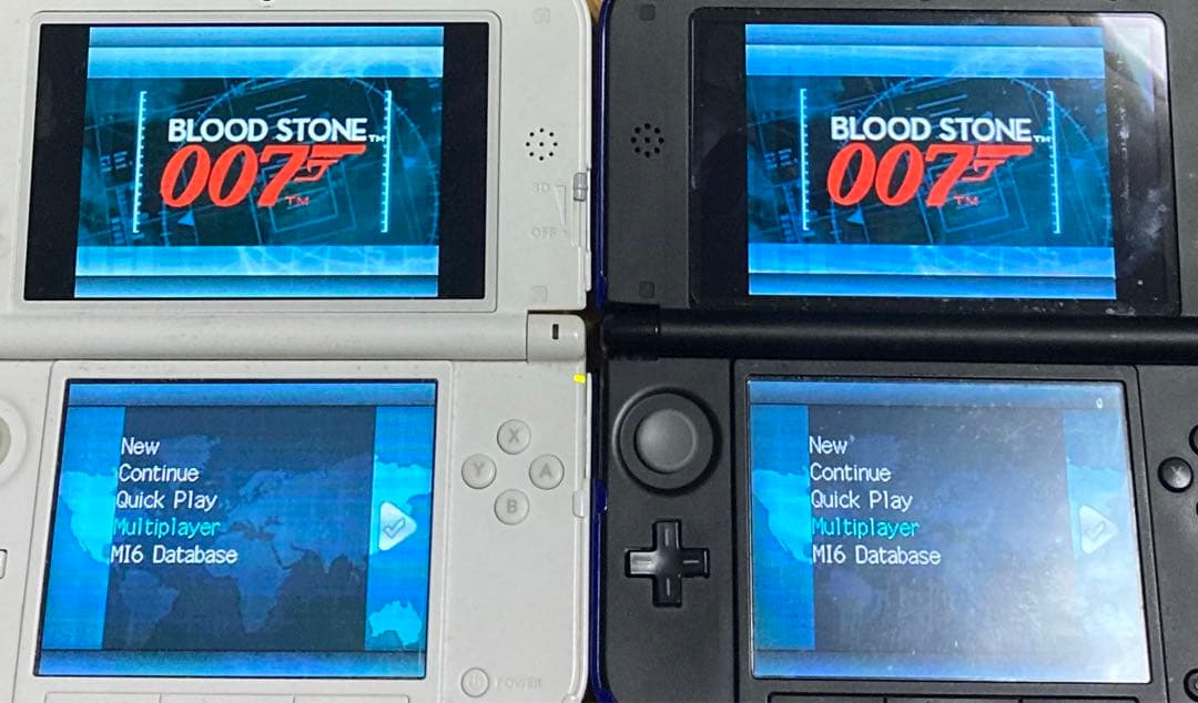 DS対戦2個セット：007 BLOODSTONE（北米版）