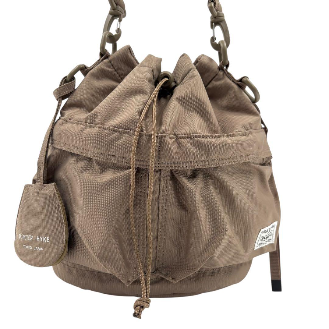 【極美品】 ポーター HYKE ツールバッグ 2way S サンドストーン レア