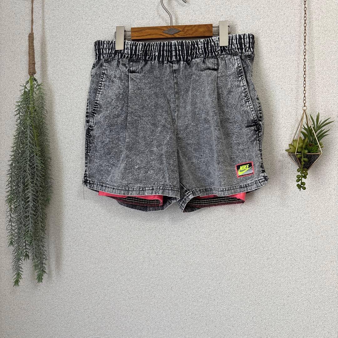 ハルピーアガシチャレンジコート　デニム　パンツ　スパッツ付　Mサイズ