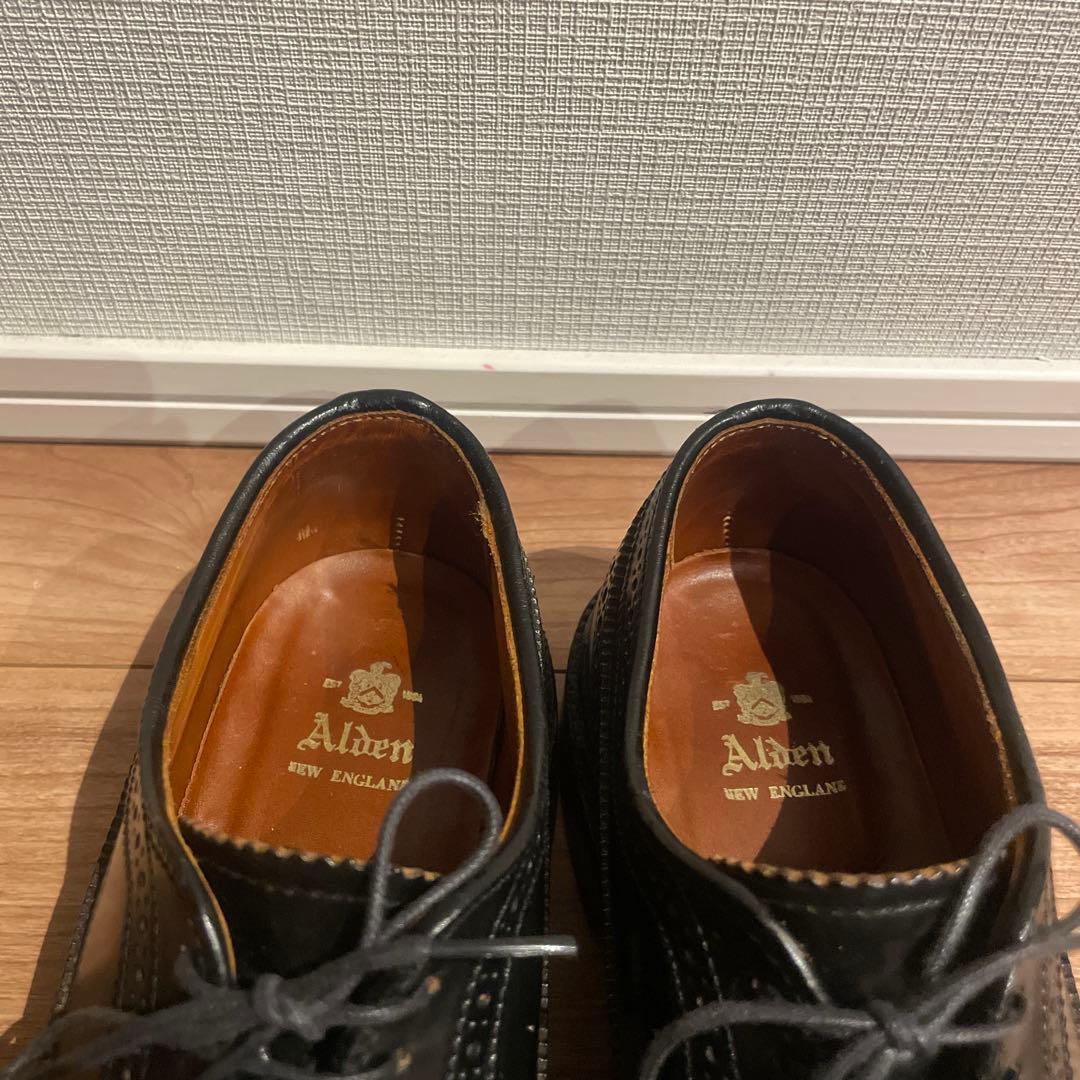 Alden 9751 コードバン　ウィングチップ　7E