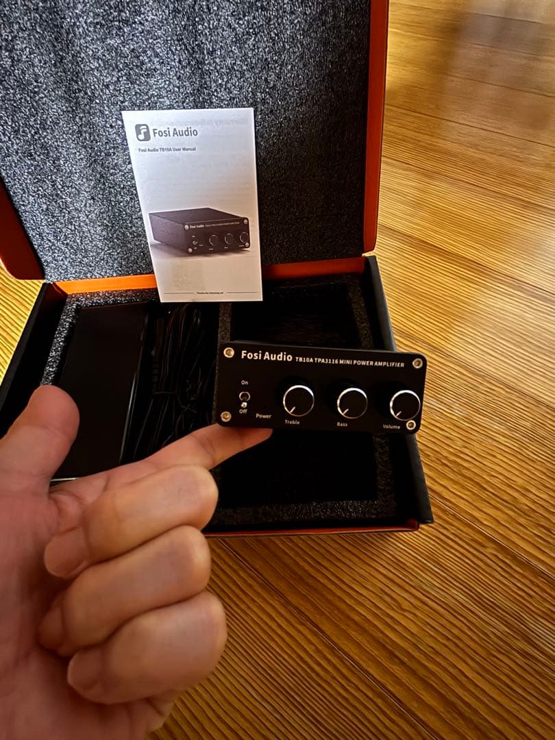 Fosi Audio TB10A TPA3116 パワーアンプ