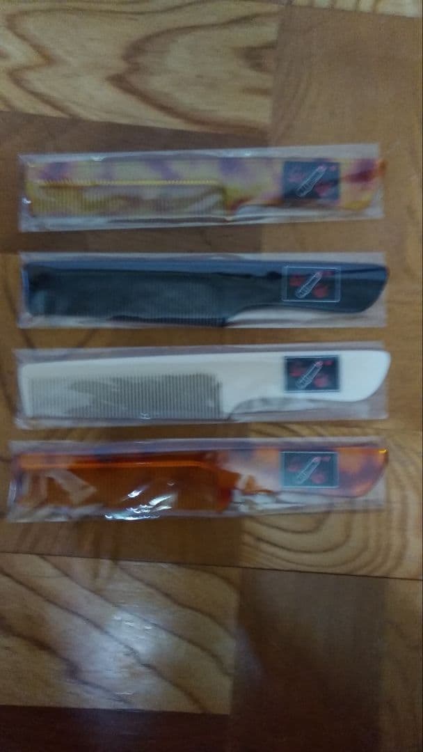 デッドストック カルコーク未使用コームセット クリームソーダ ピンクドラゴン