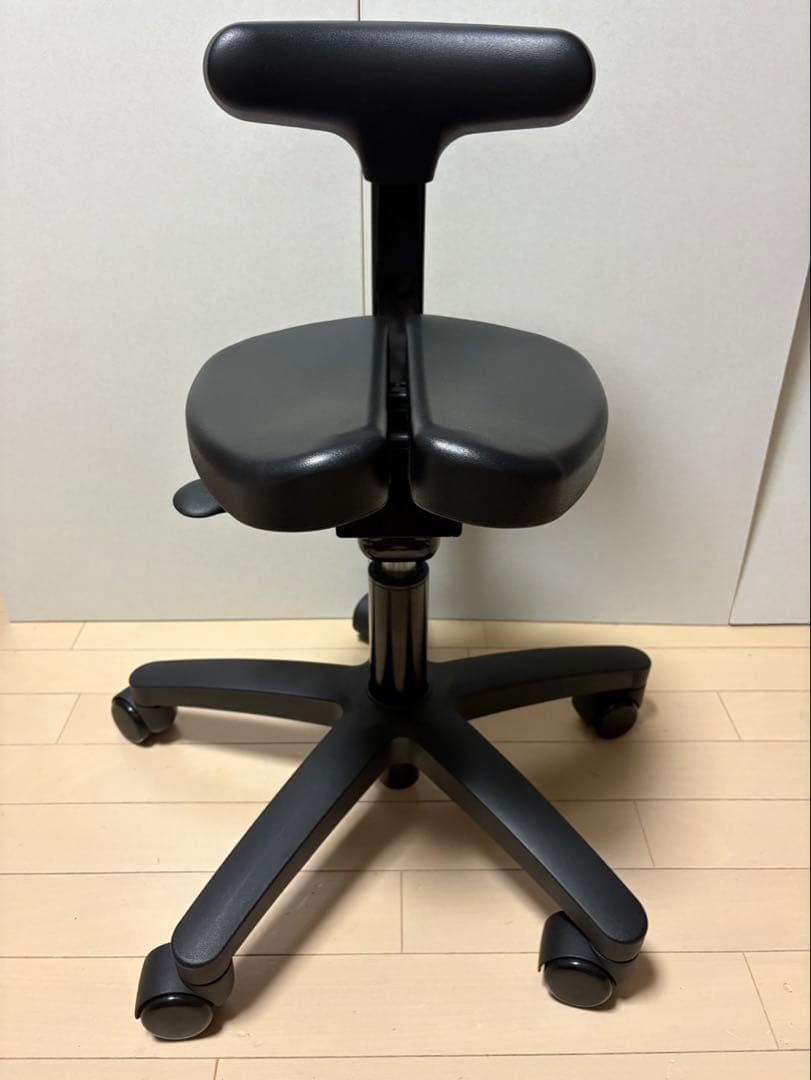 アーユルチェア ayur chair オクトパス キャスタータイプ　ブラック