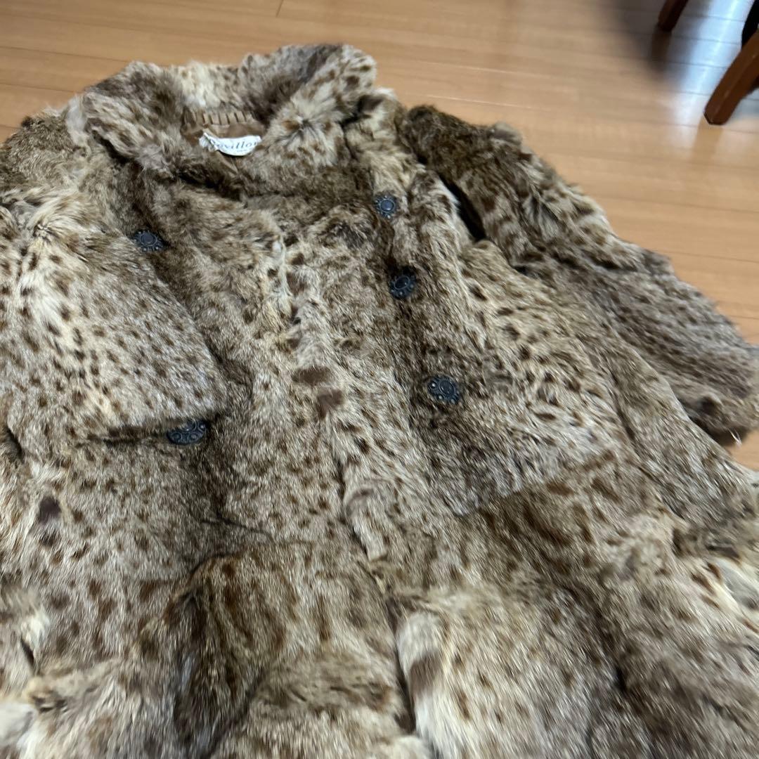 Revilldn レヴィヨン ファーコート　毛皮　ロング　ブラウン