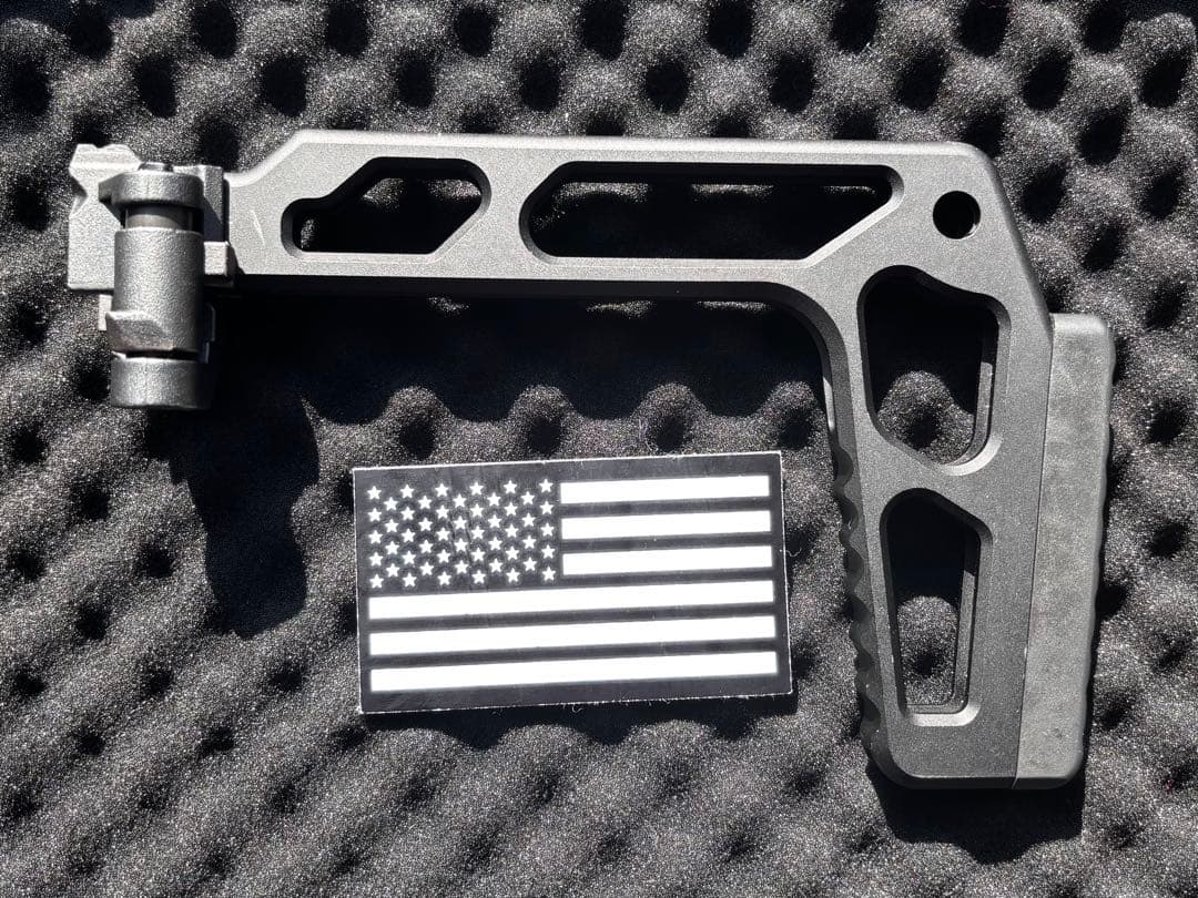 Airsoft Artisanシューターフォールディングストック 20mm対応