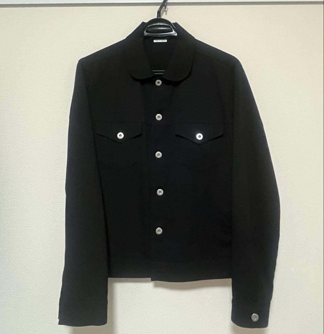 (美品)ブラックコムデギャルソン 2024AW丸襟ブルゾン