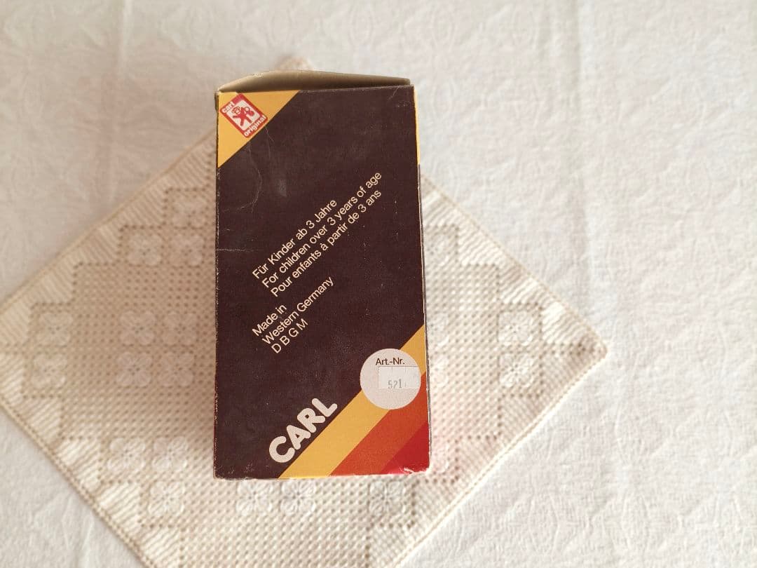 * vintage bear ❀ ゼンマイ仕掛けの 編み物 クマさん