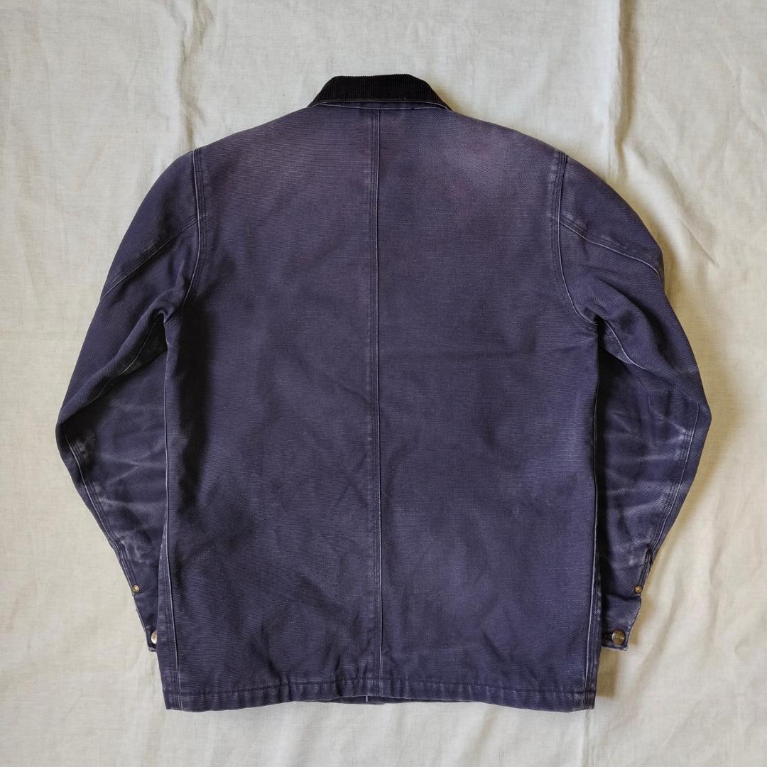 フェードハチノス カーハートWIP チョアコート ネイビー パープル S