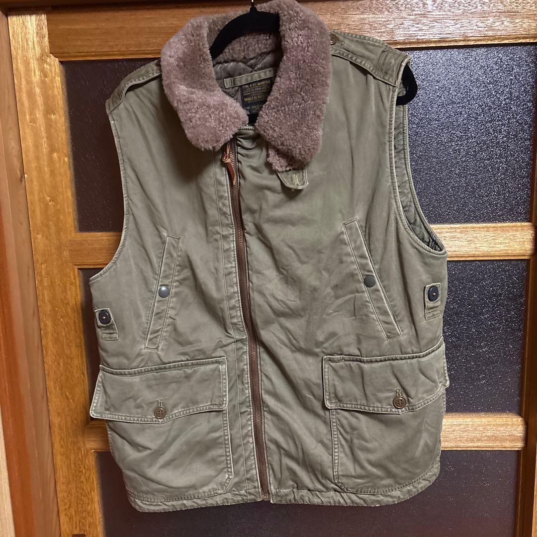 レアダブルアールエル B-10 ミリタリー ベスト