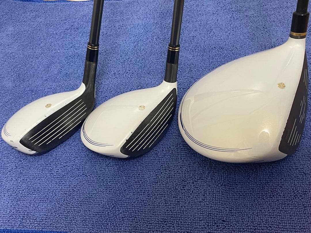 【名器】テーラーメイドグローレF 1W5W5U 3本セット+レンチ&純正シャフト