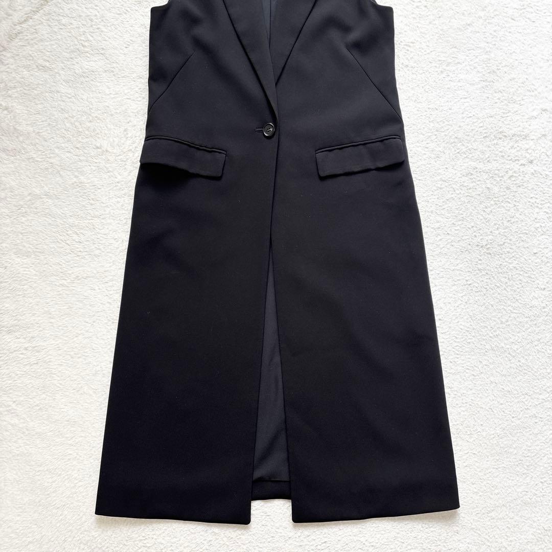 ✨美品✨theory luxe セオリーリュクス ロングジレ 黒 38