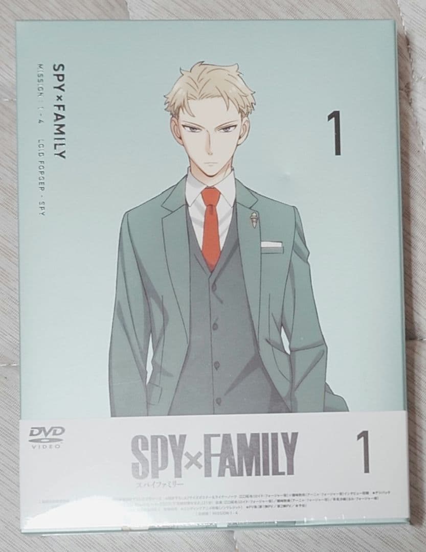 SPY×FAMILY DVD1~6巻セット 全巻収納ボックス付き