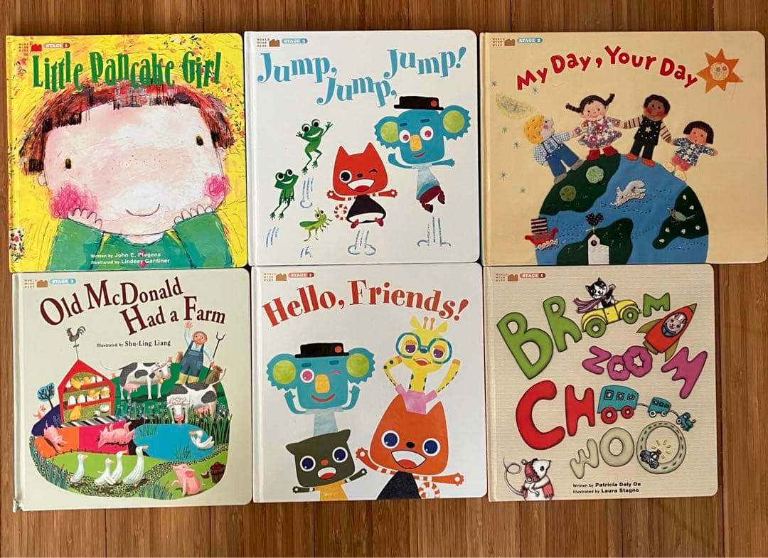 ベネッセ　Worldwide Kids DVD CD 本　LEVEL1,2