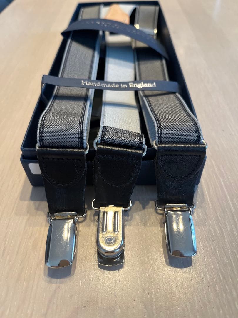 【美品】THURSTON/アルバートサーストン サスペンダー