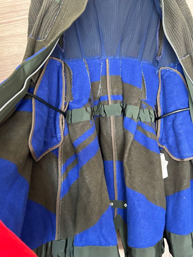 年末セールサカイsacaiニットワンピースコート