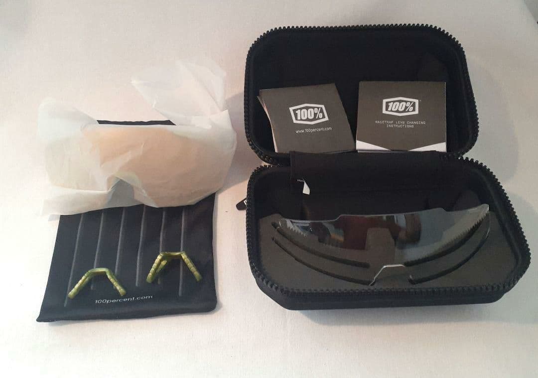 100% Racetrap Viperidae ワンハンドレッド サングラス