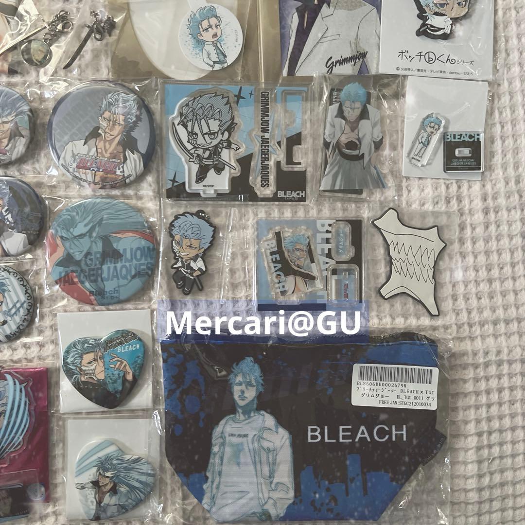BLEACH グリムジョー 缶バッジ など 特典まとめ売り 各1