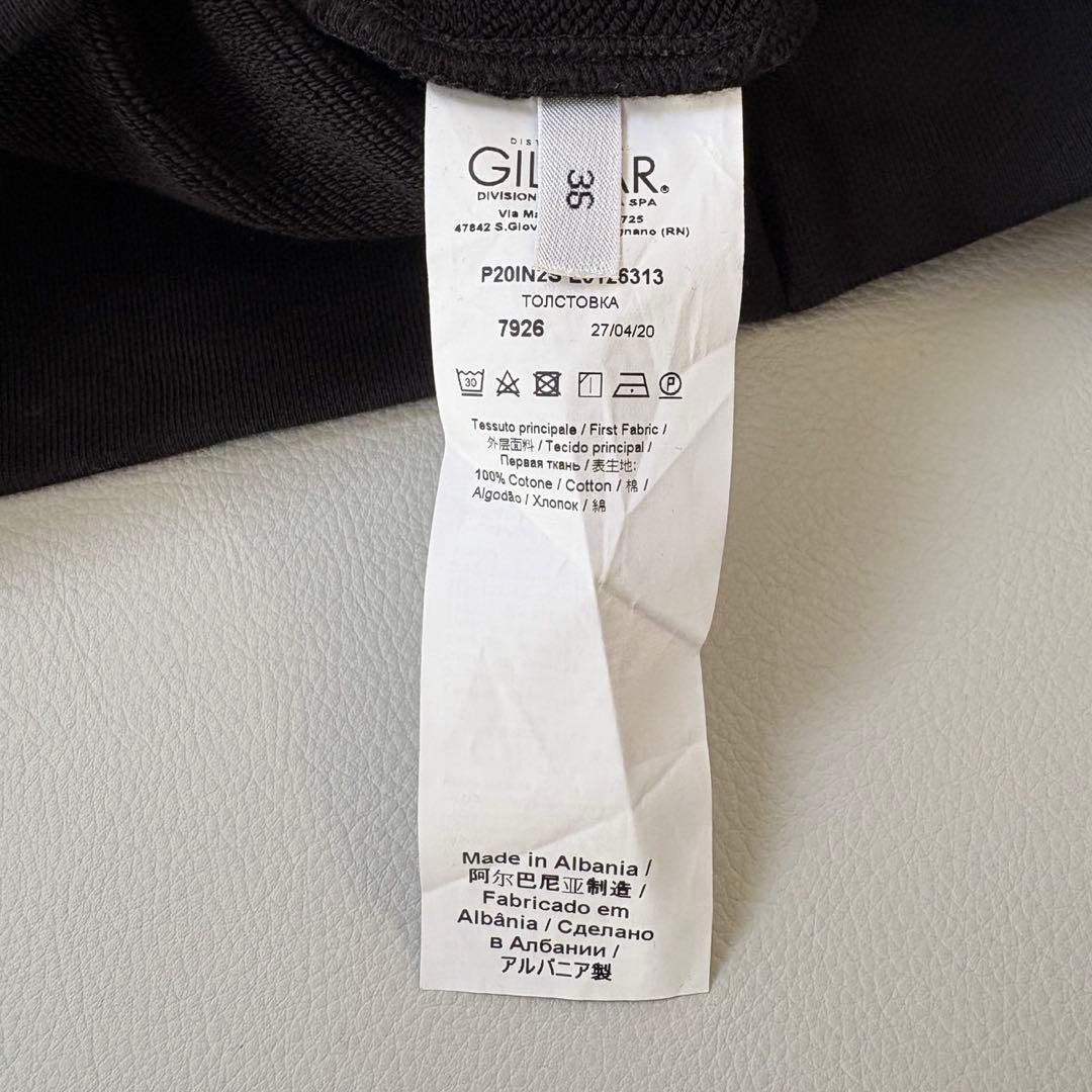 美品✨N°21 安全ピンデザイン ロゴトレーナー スウェット ブラック