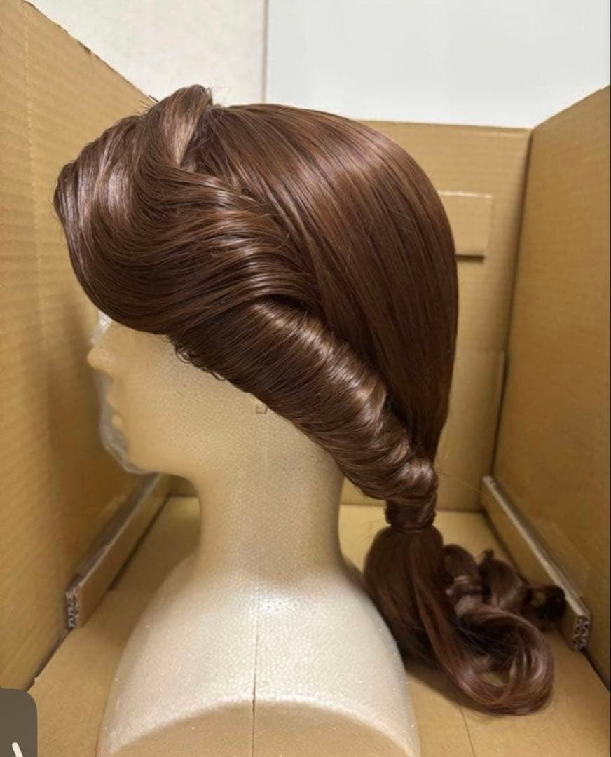 美女と野獣 町ベル ウィッグ Dハロ 仮装