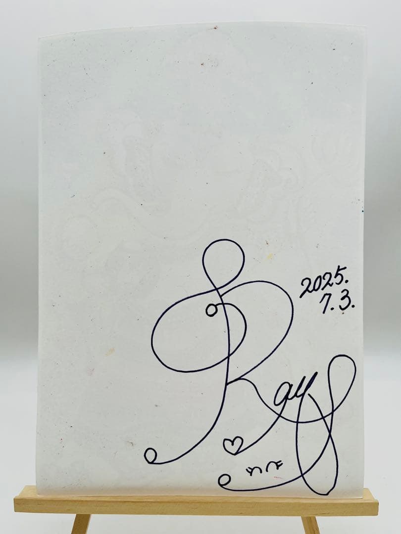 ガネーシャの絵画 作者Ray 額入れ