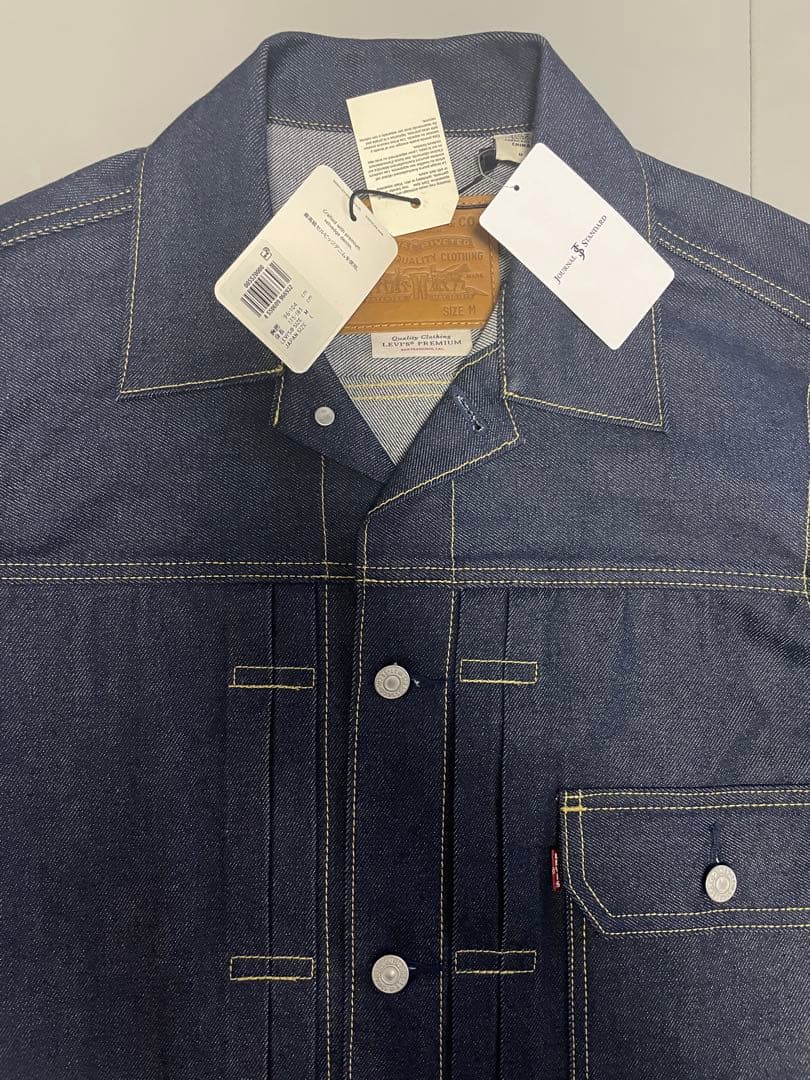 リーバイスTYPE1 トラッカージャケット ジャーナルスタンダード別注Mリジッド