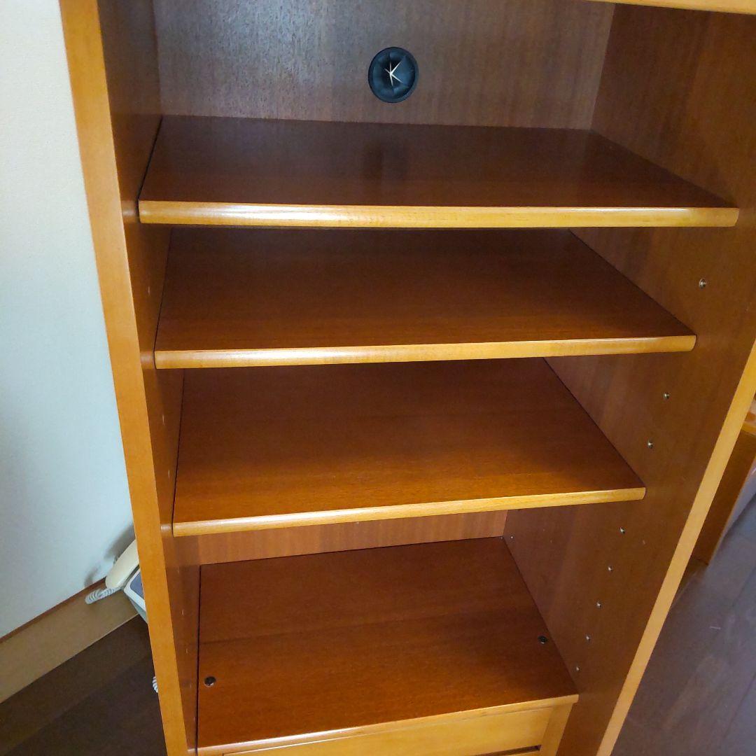 カリモク　キャビネット　ラック　本棚